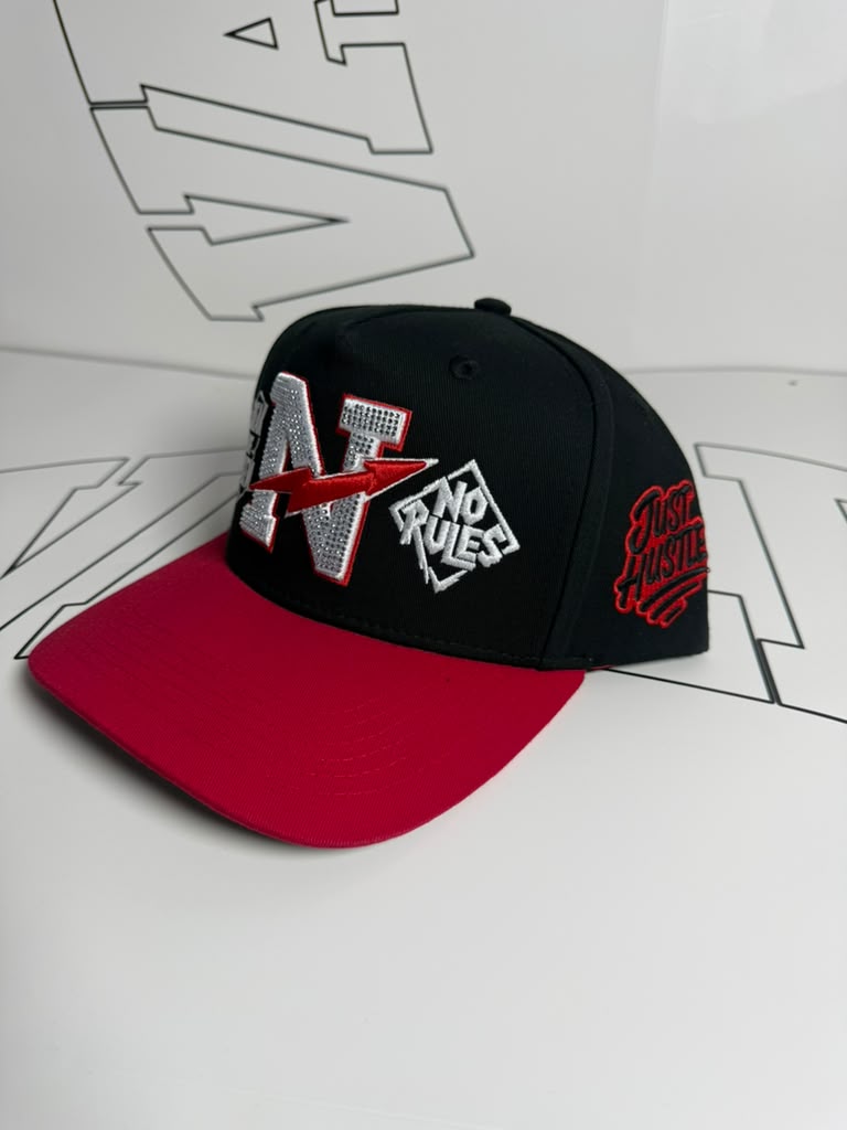 No Rule Cap Blac Red