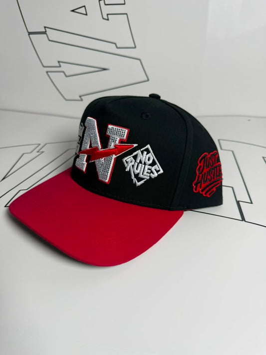No Rule Cap Blac Red