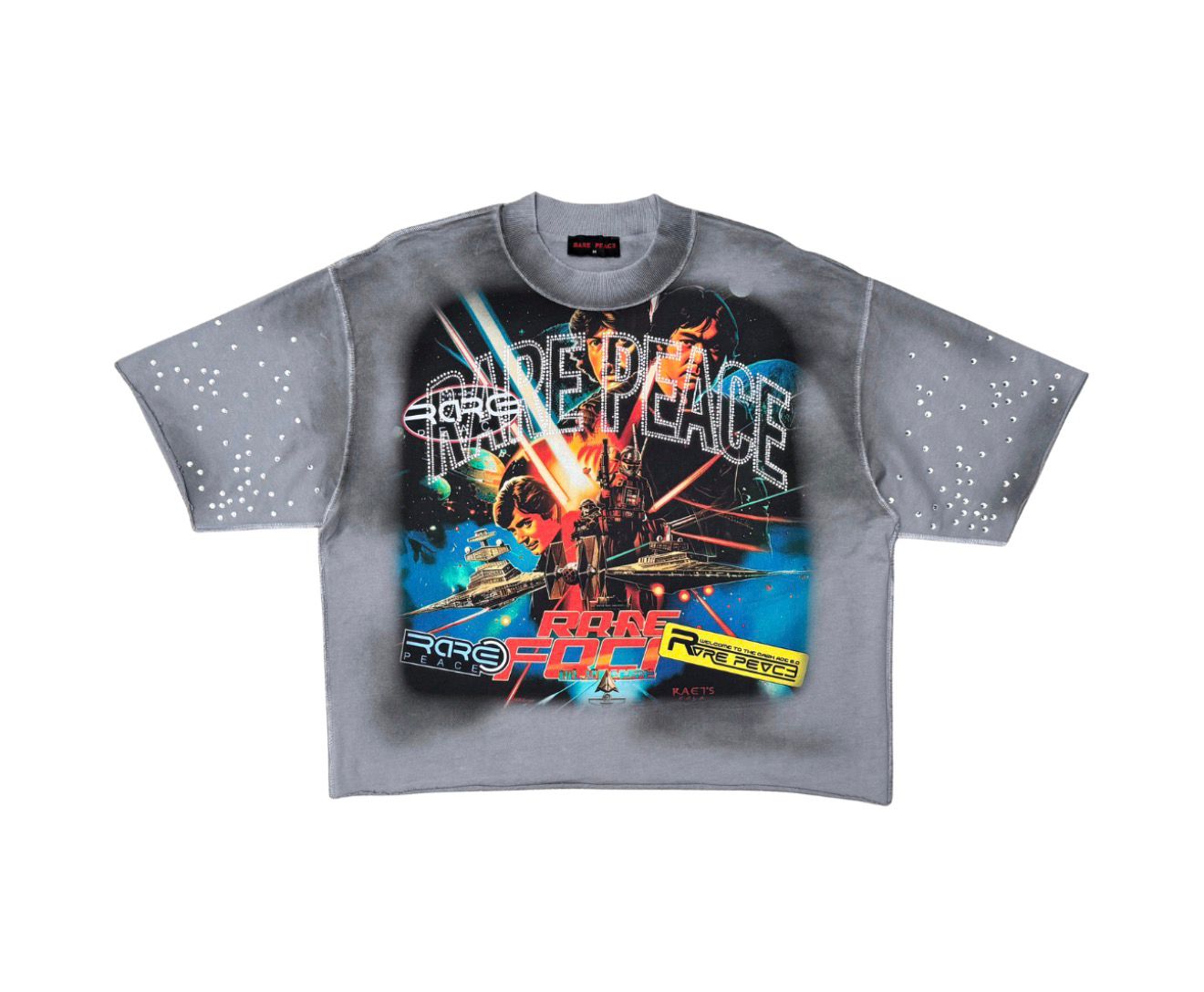 Rare peace t shirt orversize, Galaxy space.
