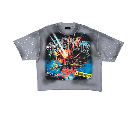 Rare peace t shirt orversize, Galaxy space.